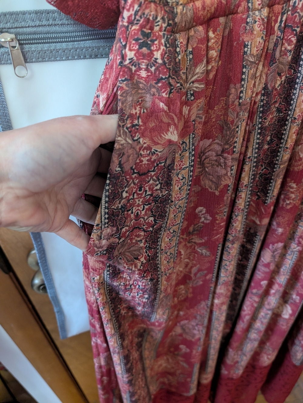 Torrid Festi Crochet Trim Maxi Dress - Picture 5 of 8
